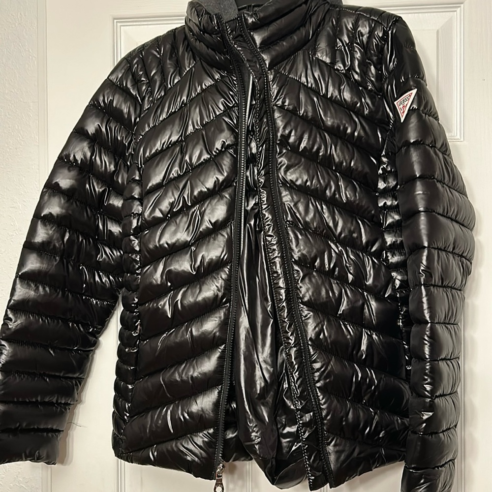 Black Guess coat